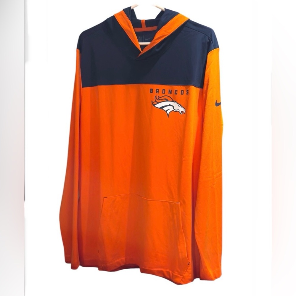 Nike Fan Gear Official Licensed Fan Gear Broncos Hoodie, XL